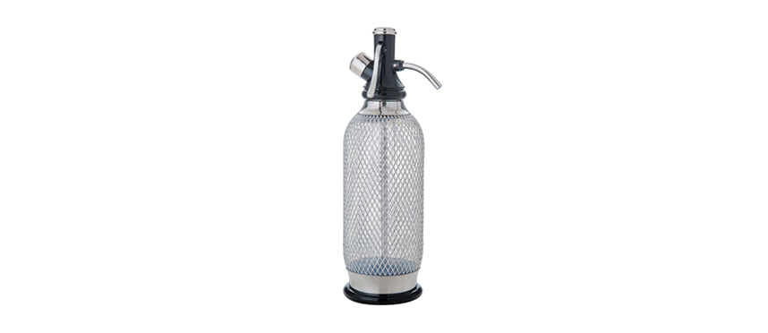 Sifone seltz Classic con rete inox lt 1