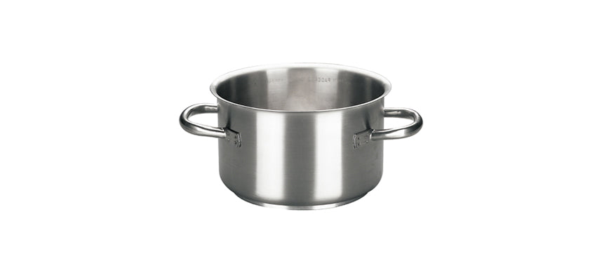 casseruola inox alta 2 manici Ø cm 50 h 32 lt 63