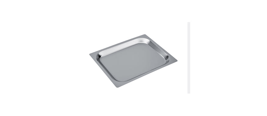 Teglia GN 1/2 cm 32,5x26,5 bordo piatto h 2 lt 1
