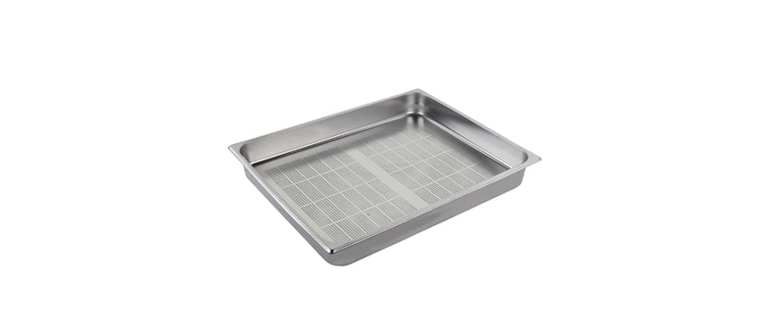 Bacinella forata su tutti i lati inox GN 2/1 cm 65x53 h 10 lt 14