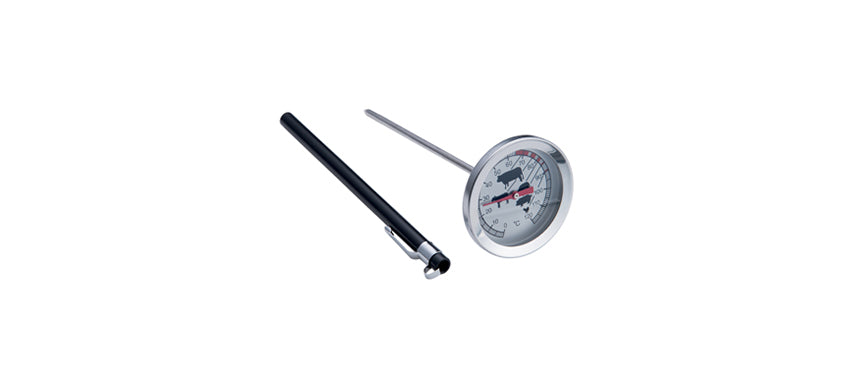 termometro inox per carne a puntale 0°c +120°c