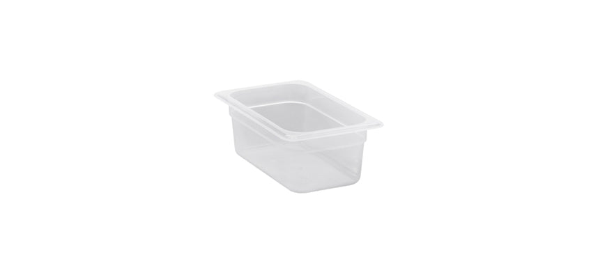 Vasca GN 1/4 in polipropilene cm 26,5X16,5 h 10 lt 2,6
