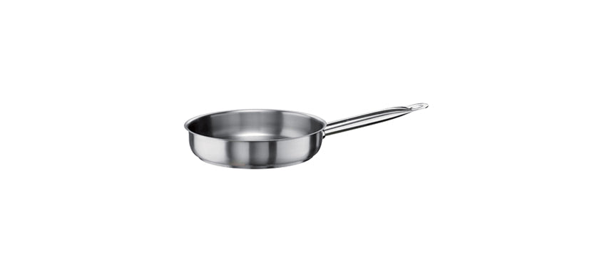 Padella tender inox 1 manico Ø cm 28 h 5,5