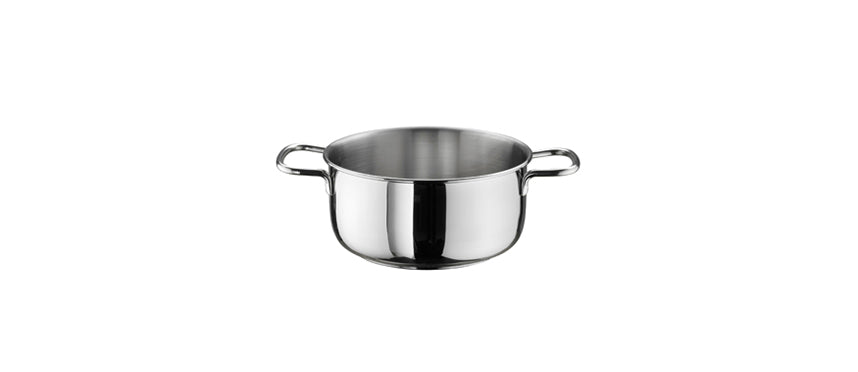 casseruola alta 2 manici Ø cm 18 fondo Ø cm 13