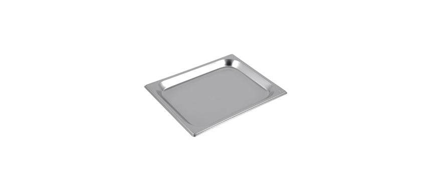 Teglia inox GN 1/2 cm 32,5x26,5 h 2 lt 1