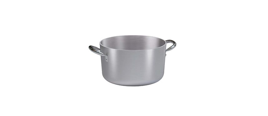 alluminio casseruola media ind 2 manici 24 h 13,5 lt 5,5 Ø cm 24 fondo Ø cm 18