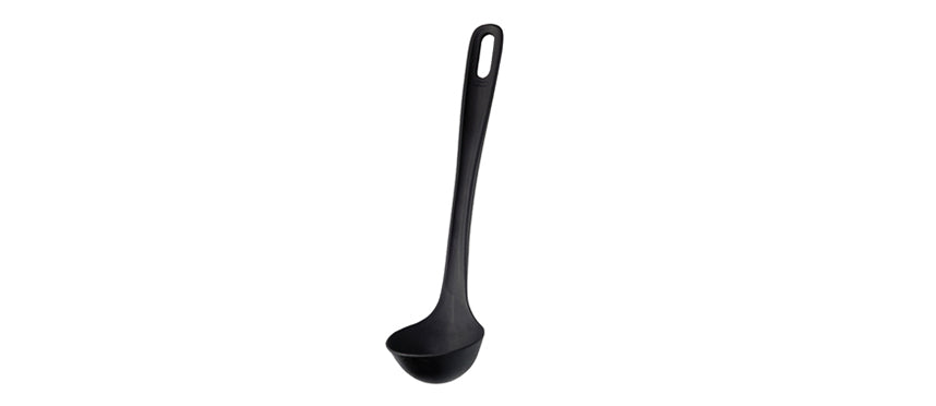 Mestolo nylon nero Ø cm 8 h 30