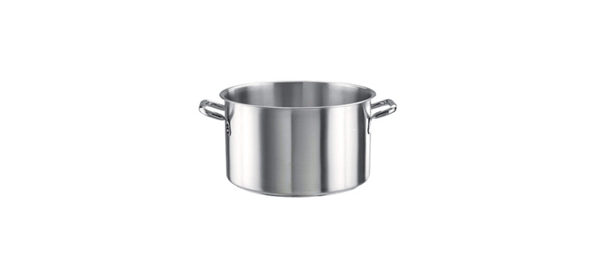 casseruola fonda 2 manici Tender inox Ø cm 24 h 14,5 lt 6,25