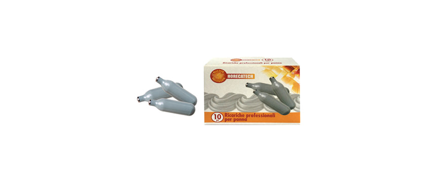 Confezione 10 bomboline per sifone spume