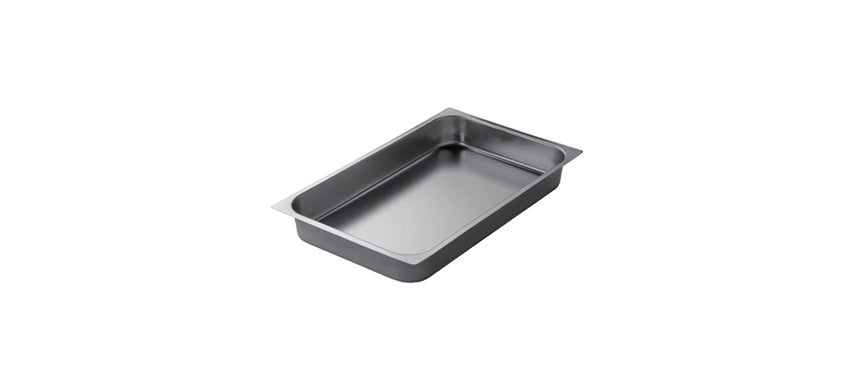 Teglia GN 1/1 cm 53x32,5 bordo piatto h 6,5 lt 6,5