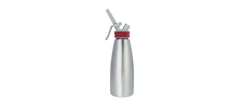 sifone per spume lt 1 inox satinato