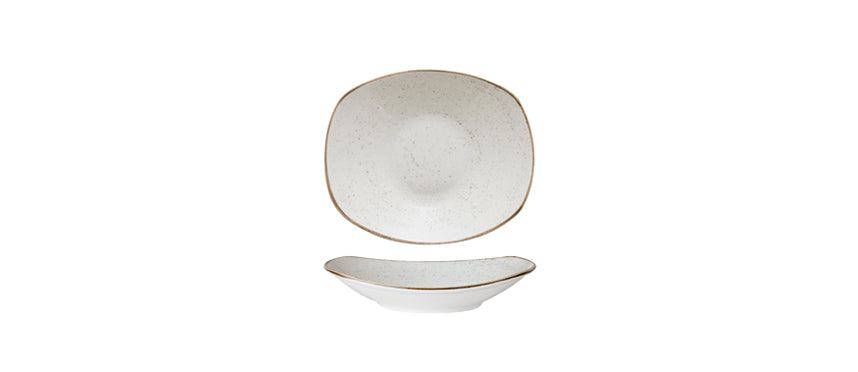 piatto fondo rettangolare beige (27) cm 28X24,5