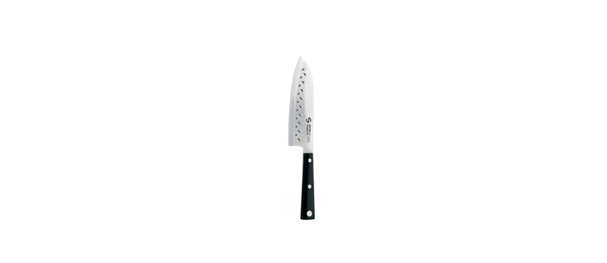 Coltello santoku lama forata Hasaki cm 16