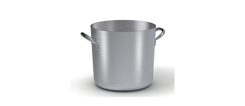 Pentola alluminio 2 manici Ø cm 24 h 22 lt 9,5