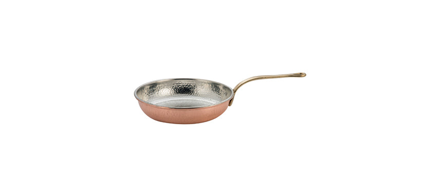 padella rame stagnato Ø cm 28 h 6,5