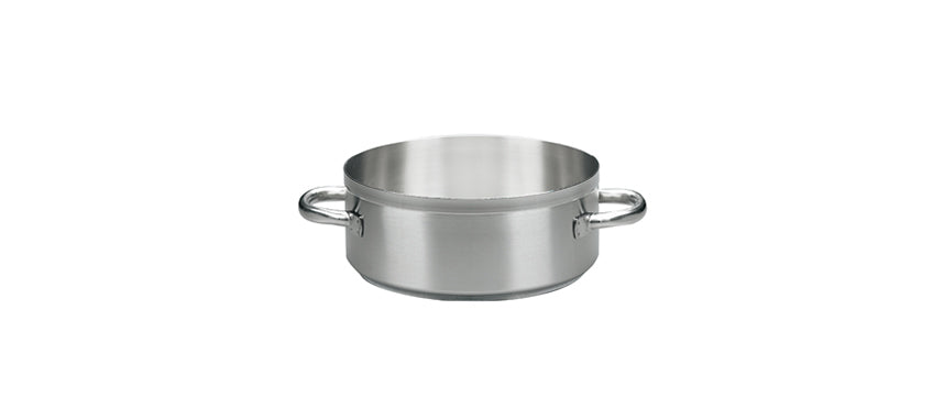 Casseruola inox Ø cm 36 h 14 lt 14,2