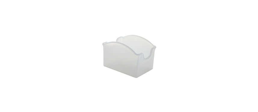 porta bustine abs trasparente cm 8,5x6 h 6