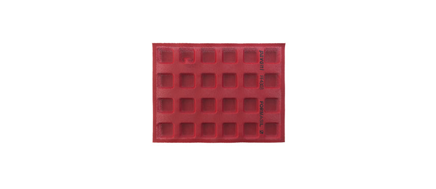 stampo 24 posti Formasil cm 4,5x4,5 h 1,6 cl 2,7