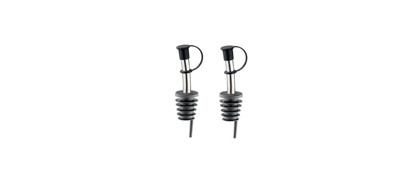 tappo versatore con cappuccio set 2 pezzi