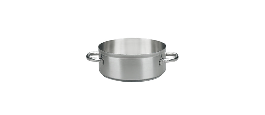 casseruola inox Ø cm 28 h 11 lt 6,7