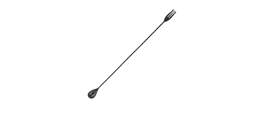 cucchiaio mescolatore nero cm 40