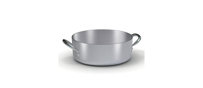 alluminio casseruola bassa 2 manici 50 Ø cm 50 h 17 lt 32,5
