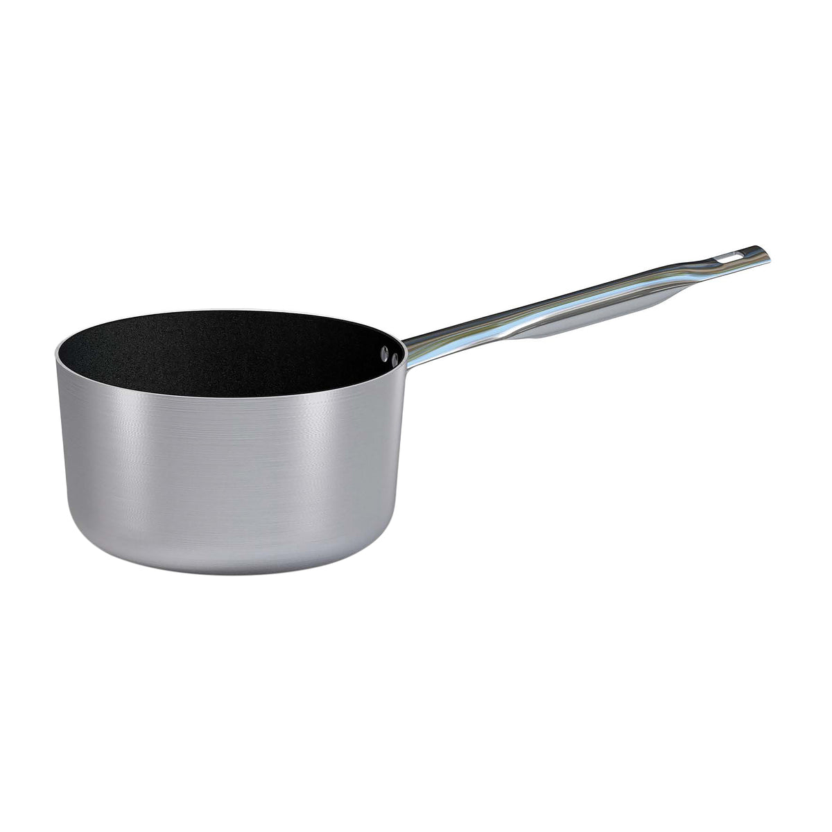 alluminio casseruola media antiaderente 1 manico h 11,5 lt 3,2 Ø cm 20 fondo Ø cm 14,5