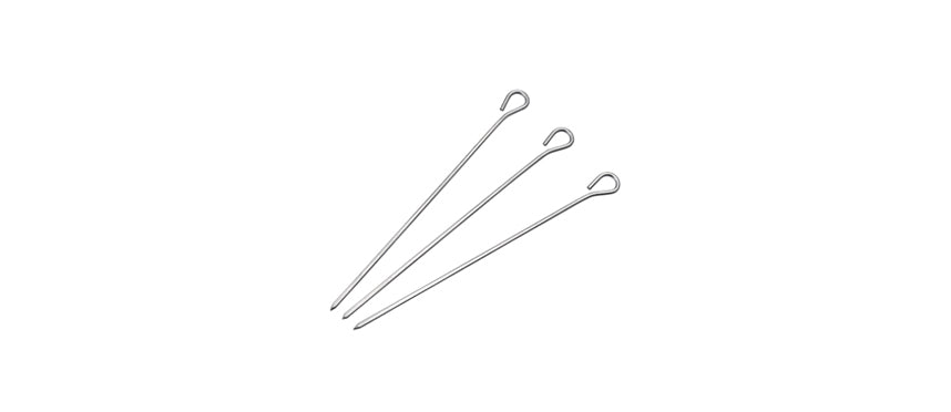 Spiedino inox cm 20