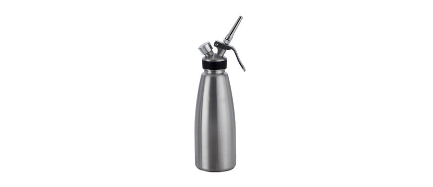 Sifone panna acciaio inox lt 1