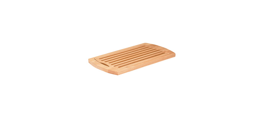 Tagliere pane bamboo con raccoglibriciole legno cm 42x28 h 2
