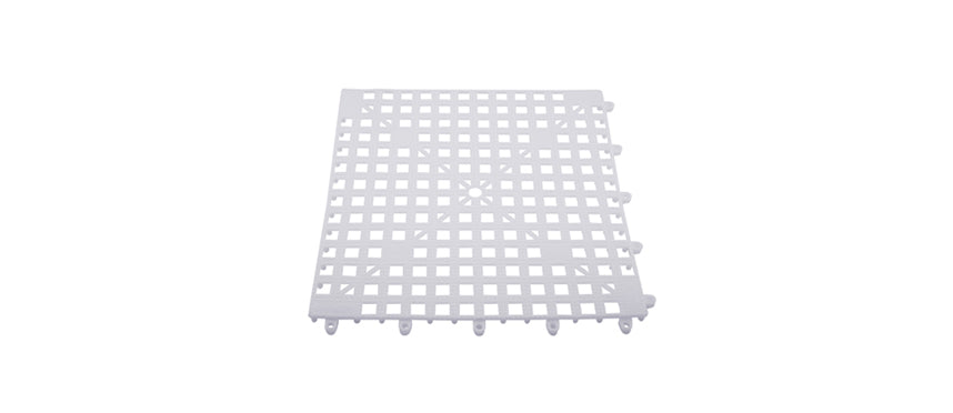 tappeto plastica scola bicchieri ad incastro trasparente cm 33x33
