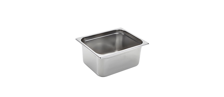 Vasca inox GN 1/2 cm 32,5x26,5 h 15 lt 9,5