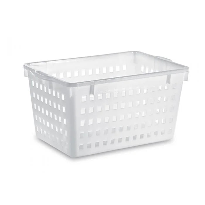 Perforated rectangular basket 63x45x35