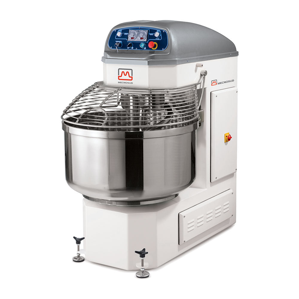 Impastatrice a spirale kg130 a 2 motori e 2 velocità – Professionale Mecnosud SP130