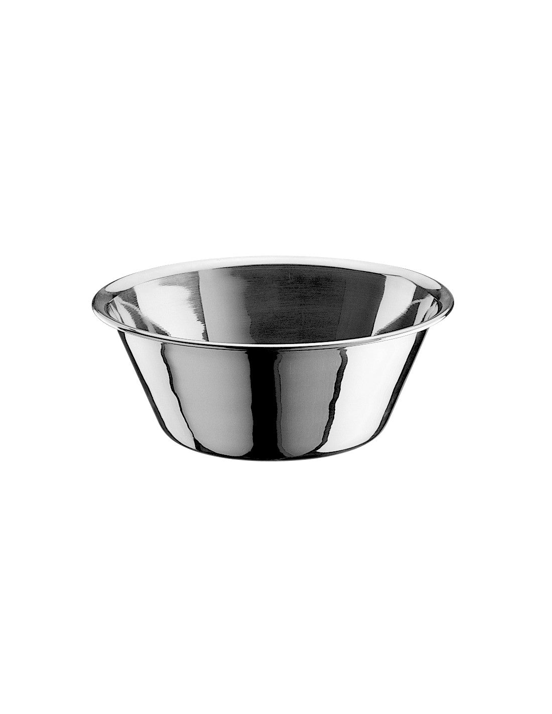 Insalatiera in inox conica bordata ø 24 ciotole acciaio inox