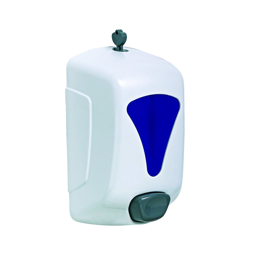 Distributore sapone levita 350ml bianco azzurro articoli