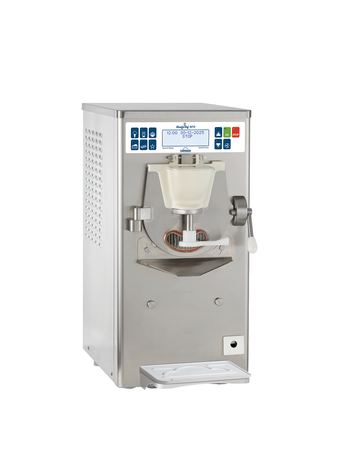 Carpigiani ReadyChef 8/12 – vista laterale ufficiale, archivio Professional