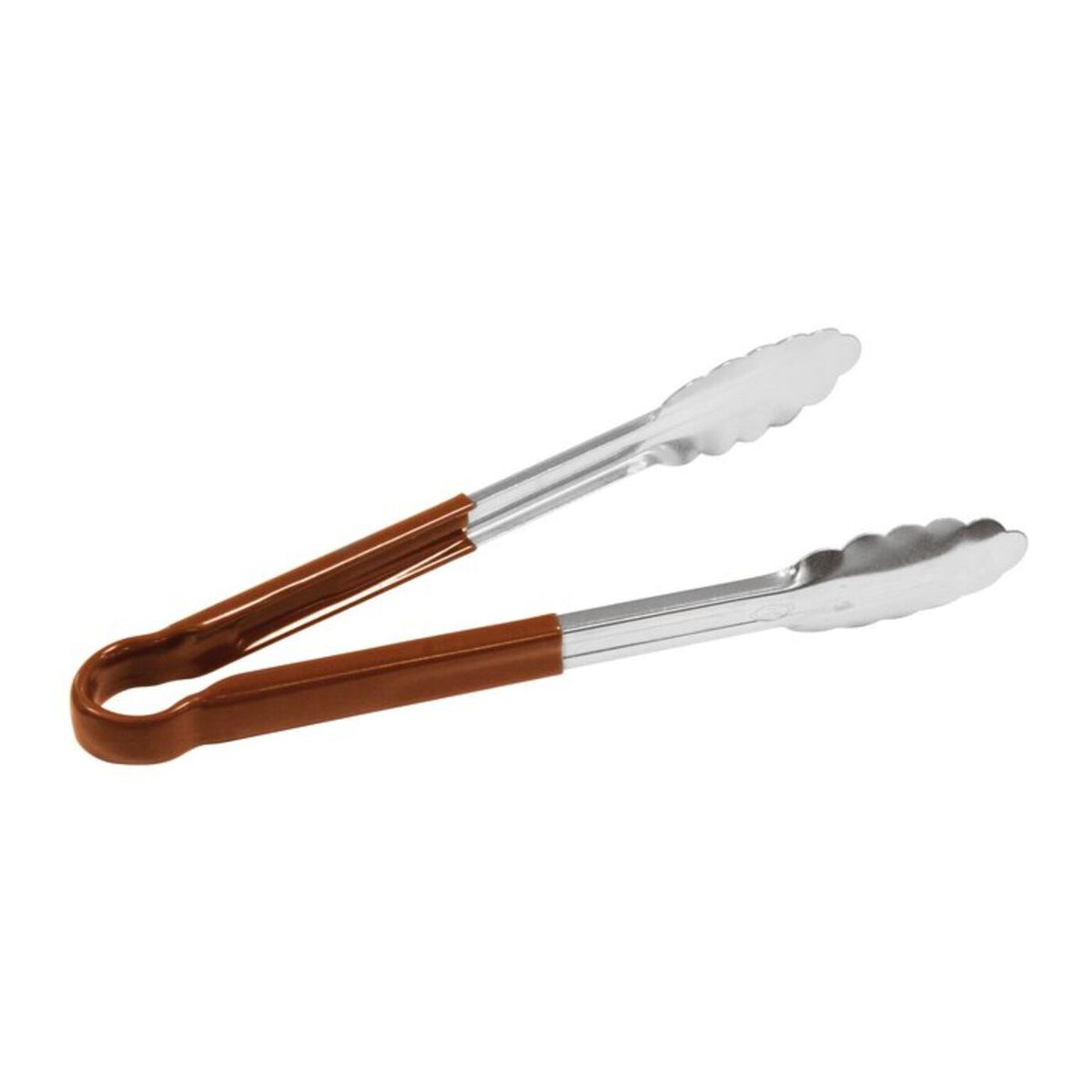Molla a foglia 25 cm manico marrone Paderno - 42854C25