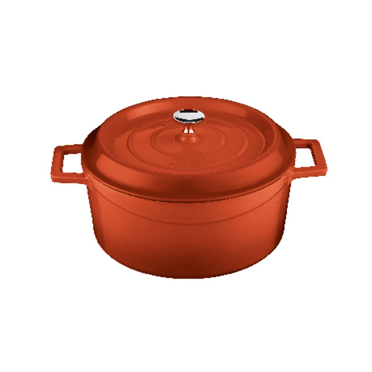 Casseruola alta ghisa con coperchio Ø 20 cm rosso Paderno - Paderno, immagine ufficiale