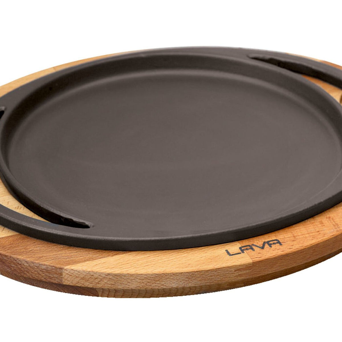 Padella pizza ghisa con tagliere faggio Ø 20 cm Paderno - Paderno, immagine ufficiale