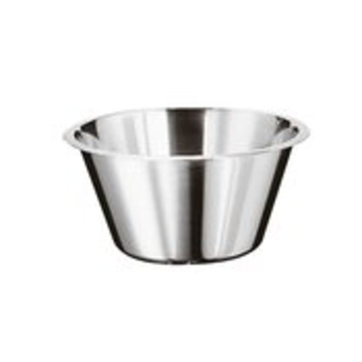 Bacinella conica bassa 24 cm Paderno - 12582-24