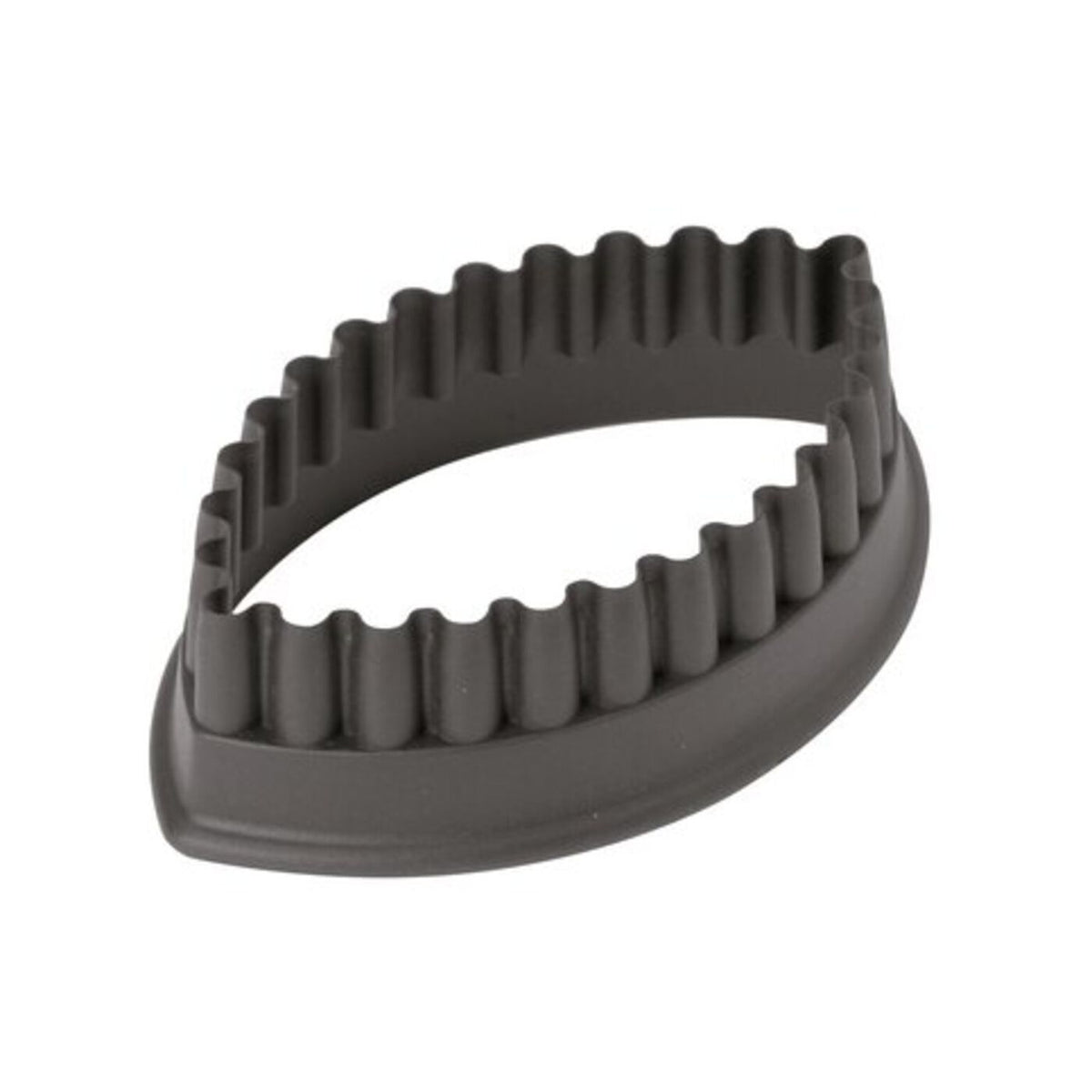 Tagliapasta ovale festonato in PA+ 8,5 × 5 cm Paderno - 12947-04