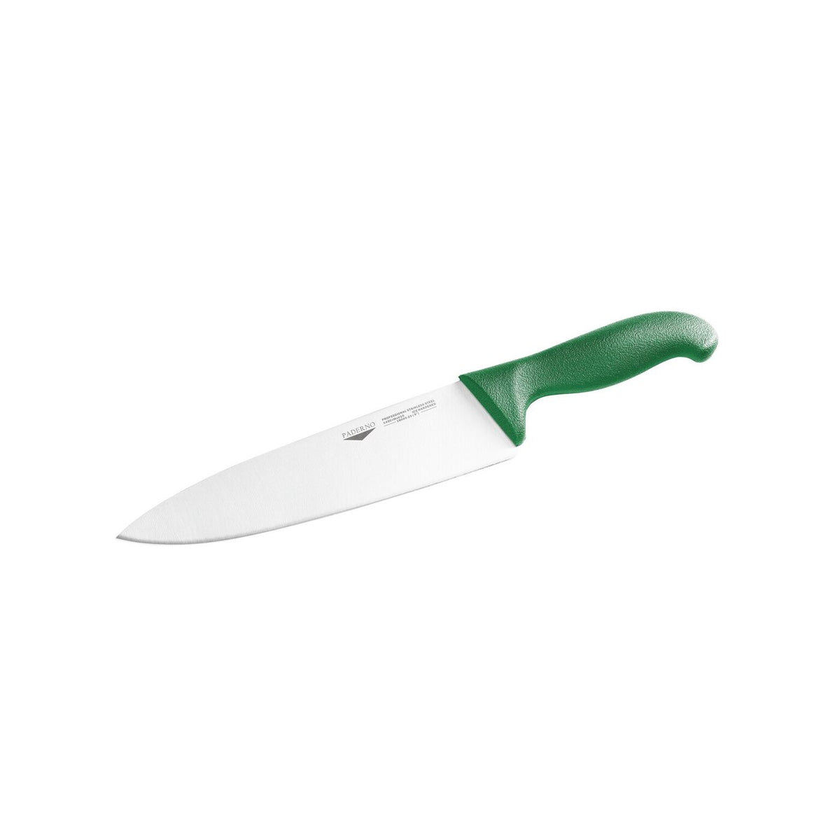 Coltello da cucina 16 cm stampato manico verde Paderno - 18000G16