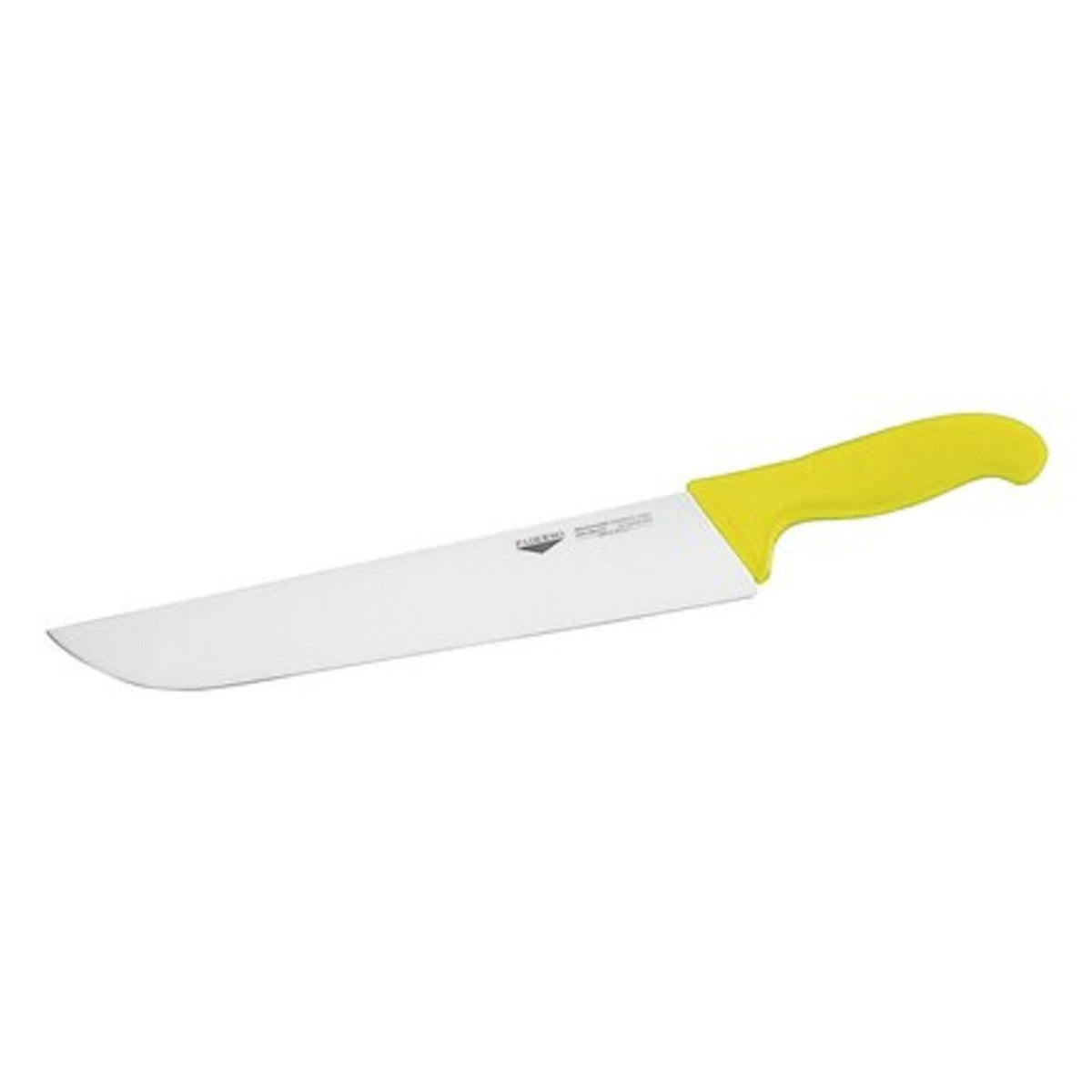 Coltello francese 30 cm stampato manico giallo Paderno - 18002Y30