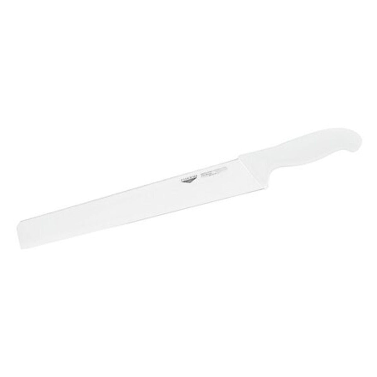 Coltello salati/formaggi 30 cm stampato manico bianco Paderno - 18013W30