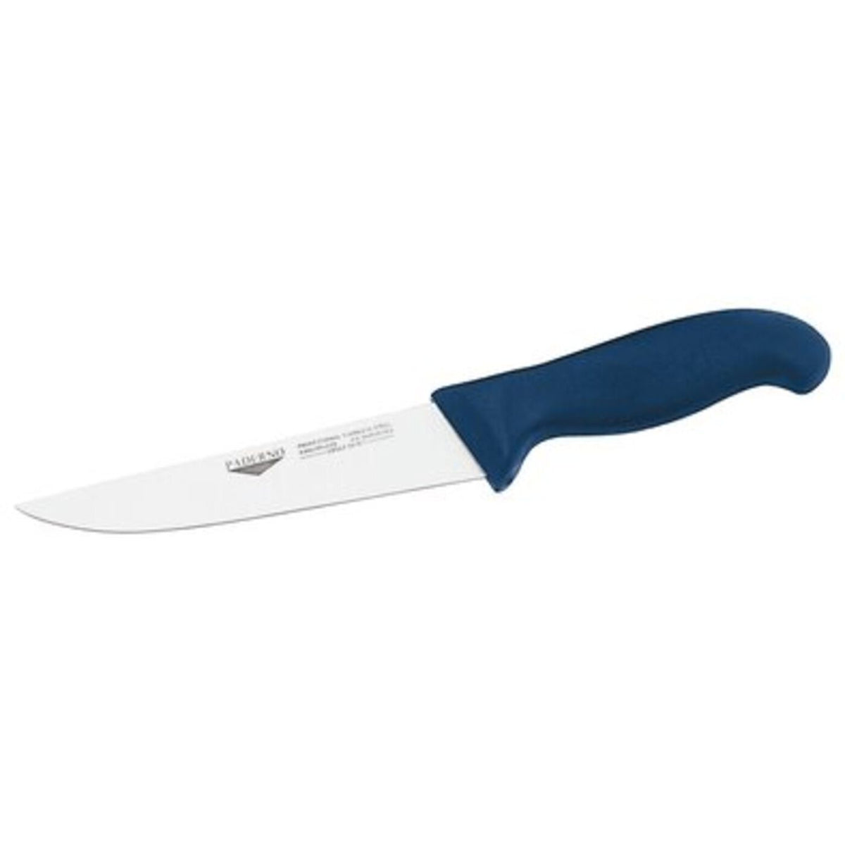 Coltello per disosso emilia 16 cm stampato manico blu Paderno - 18017B16