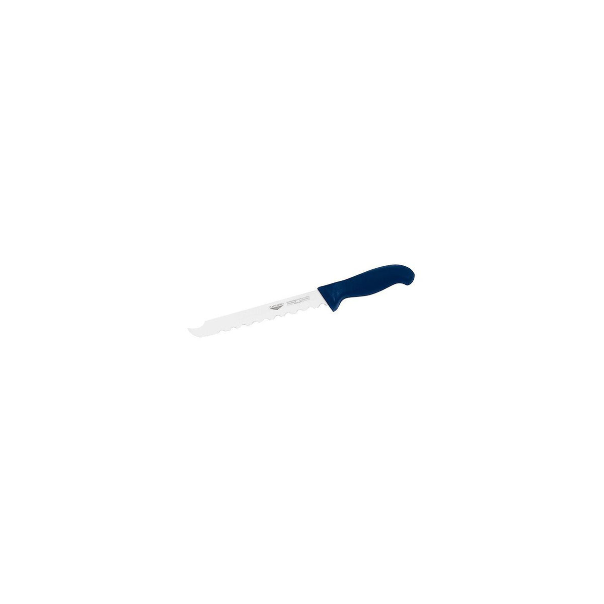 Coltello surgelati 18 cm stampato manico blu Paderno - 18021B18