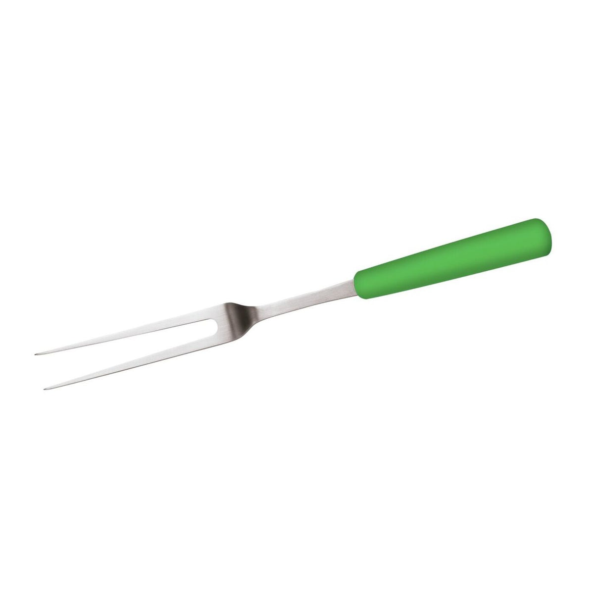Forchettone 17 cm manico verde Paderno - 18226G17