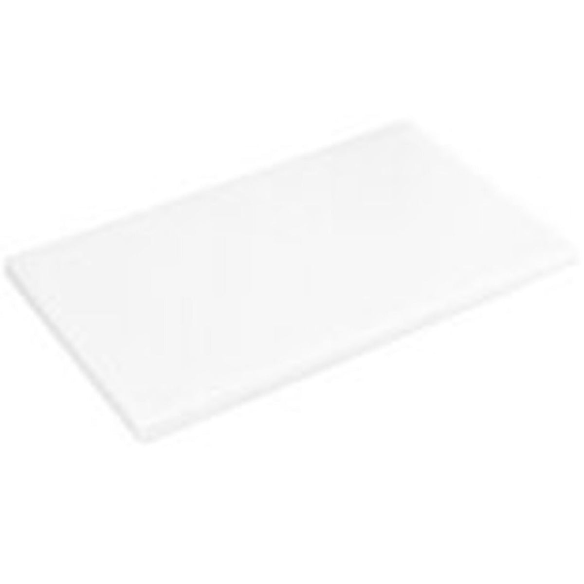 Tagliere senza fermi 60 cm bianco in polietilene Paderno - 42539-00