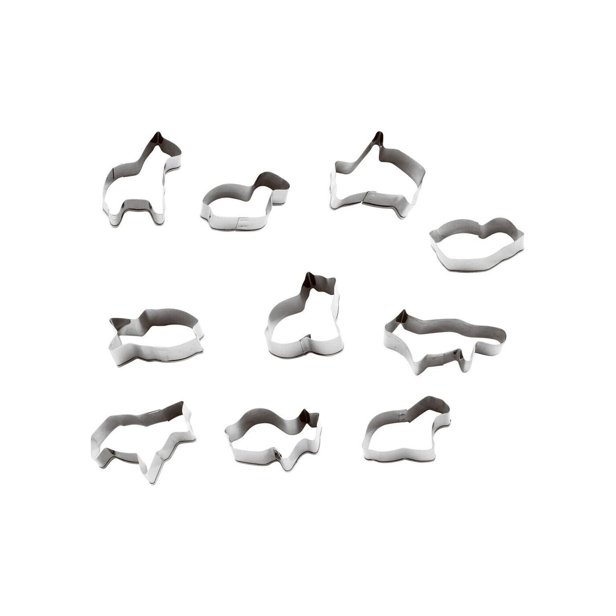 Tagliapasta animali in acciaio inox – cod. 47303-10 Paderno